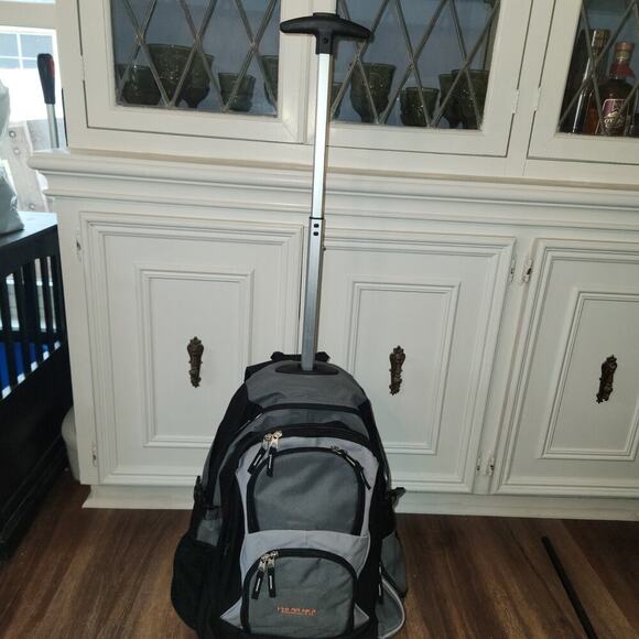 Port Authority BG76S Corpcore Wheeled Backpack Travel School Business Suitcase - Picture 12 of 12